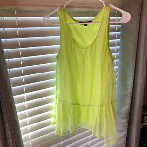 Express line green top.